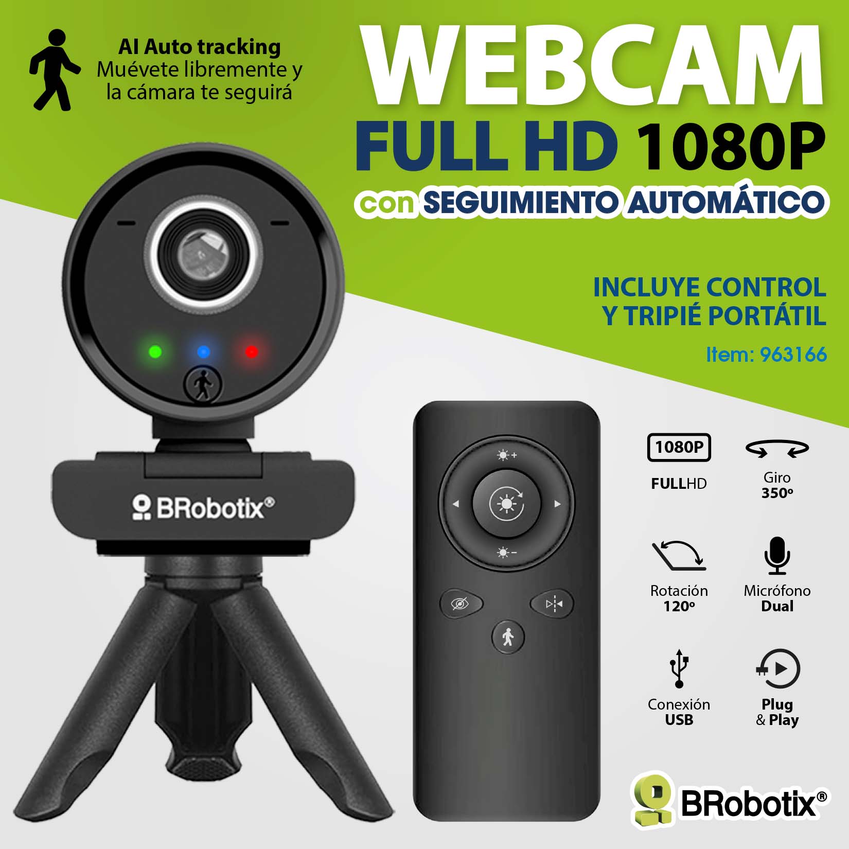 Webcam brobotix full hd 1080p hot sale