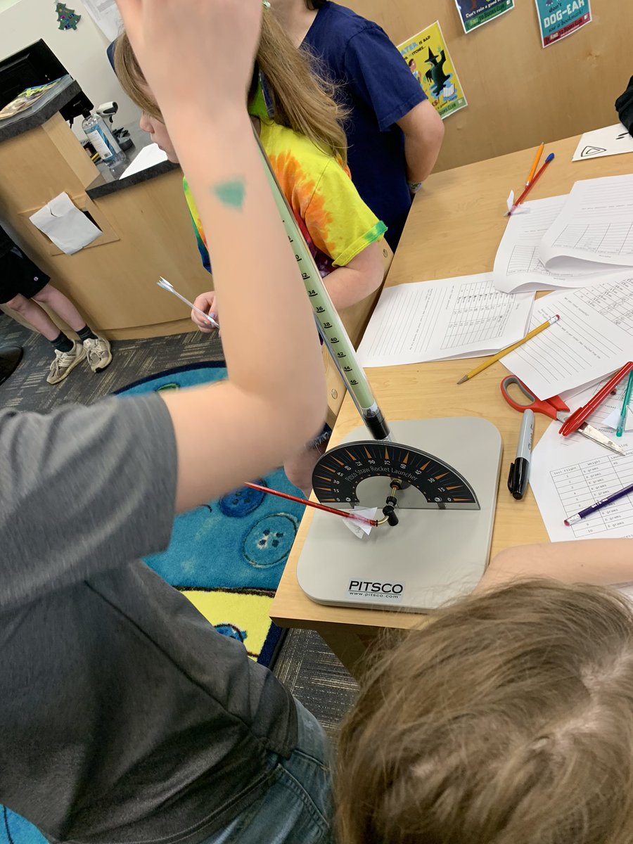 DrHumeSTEM's tweet photo. Launching all the rockets 🚀 in STEM today #stemlife #datatrackers #rocketlaunchers @ https://t.co/ABXe7yLXRM