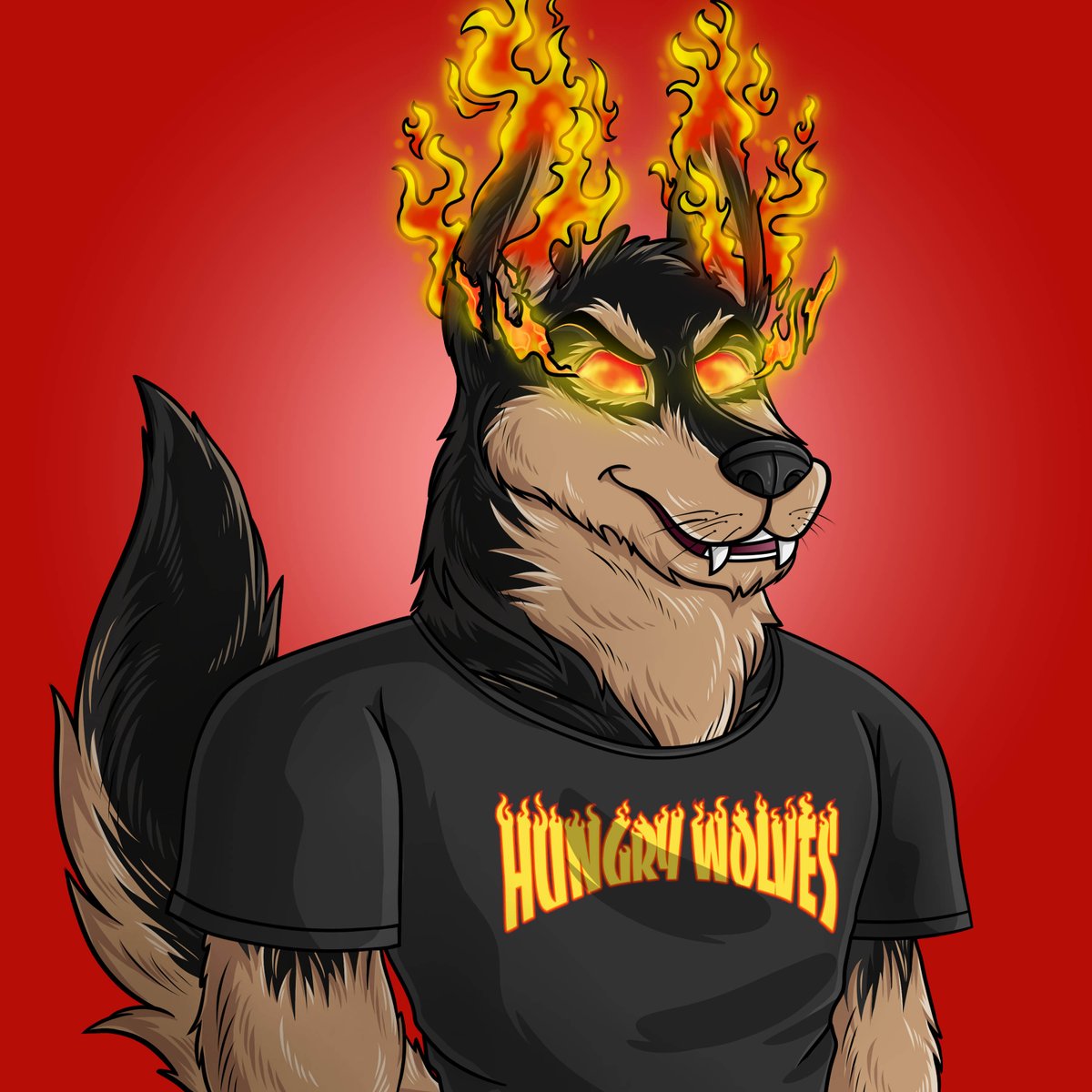 Waiting4bull's tweet photo. 🚨 @HungryWolfNFT Mint Coming Very Soon 🚨

Look at this New Sneak Peek 👀🔥

Giving away 1 Free Hungry Wolf #NFT &amp; 20 WL spots to celebrate 🎉
To win:
1️⃣Follow @HungryWolfNFT &amp; @ImBeingJuJu 
2️⃣Like + RT &amp; Tag 2 Hungry Wolves 🐺

#Terra $luna #NFTGiveaways https://t.co/CJGKn8KHK5