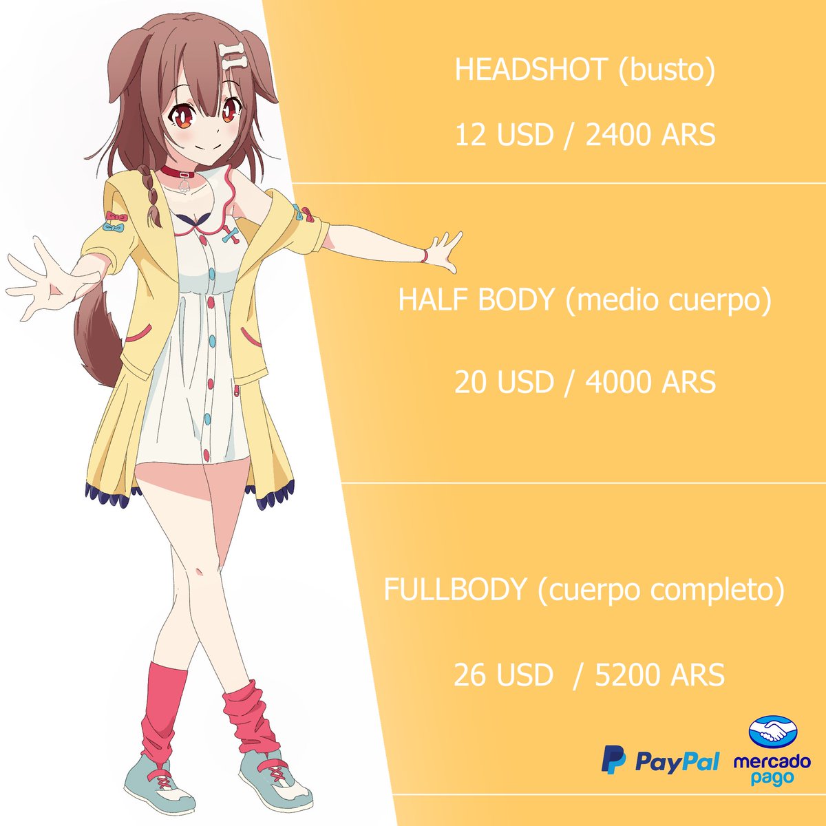 Speedie__'s tweet image. Estaría necesitando dinero, por lo tanto abró comisiones de DIBUJO! 👉👈
Me ayudarian mucho con un retweet 🔃 o compartiendo con gente a la que podria interesarle! 😊
🔆El precio de las comisiones de ANIMACIÓN será determinado por la complejidad y duracion de la misma! 🔆