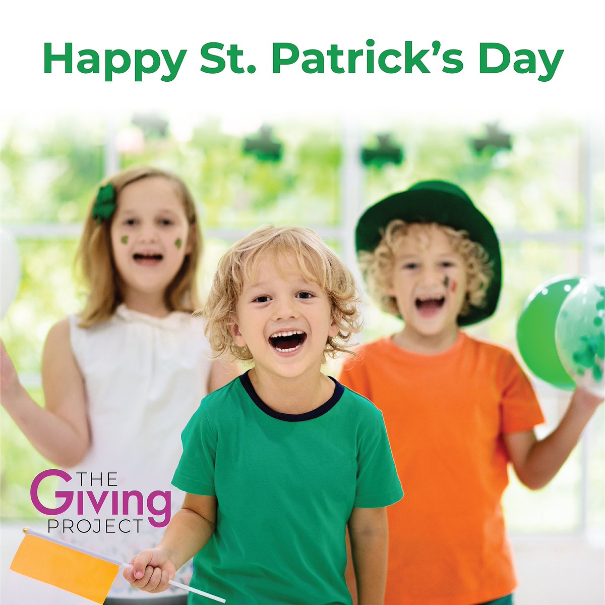 Happy St. Patrick's Day from The Giving Project! ☘️