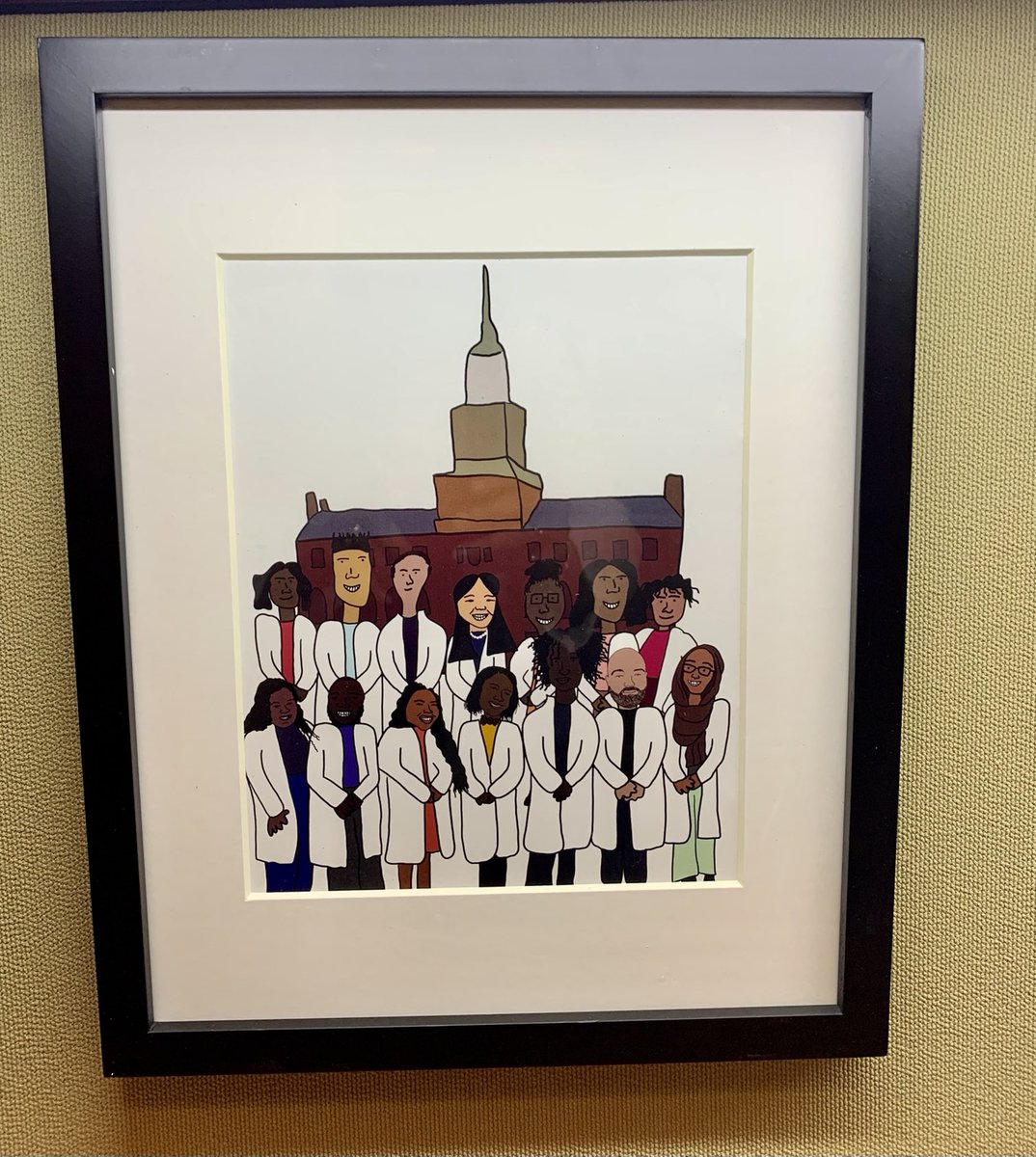 Gift from one of the HUCM Class of 2022 members! So cool! #hucm2022