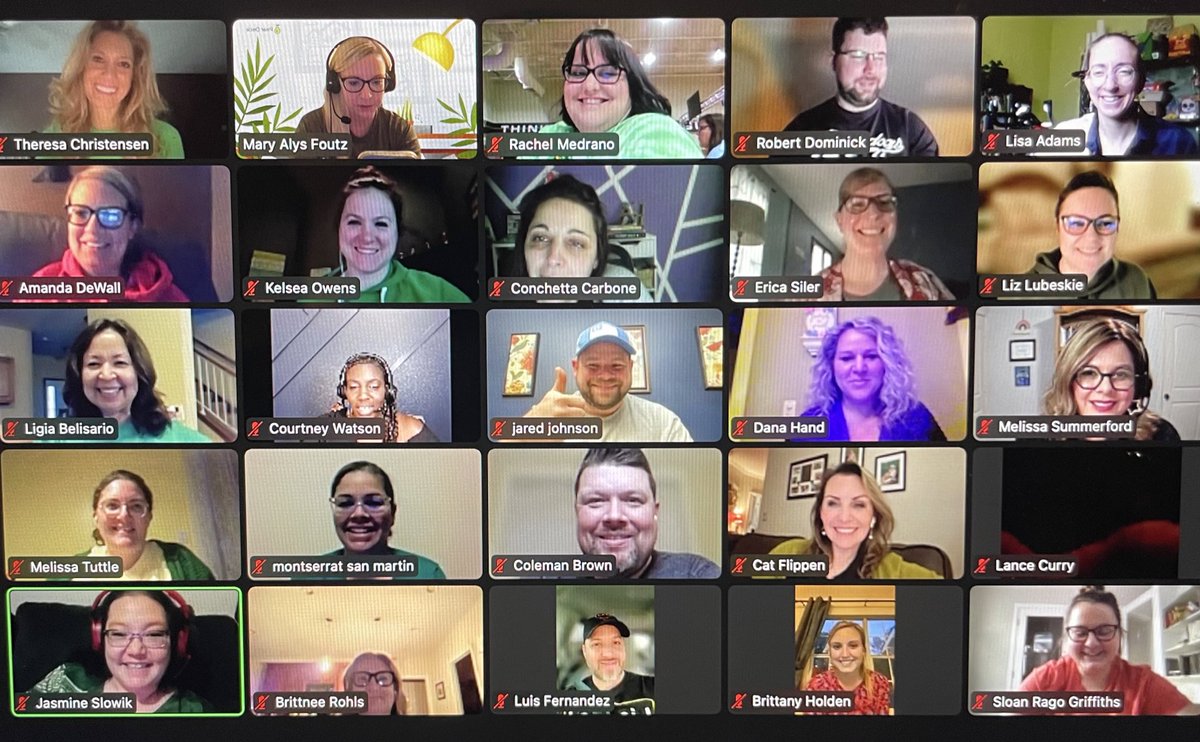 Had the privilege of celebrating with our first set of <a href="/PearDeck/">Pear Deck Learning</a> Coaches for 2022!  So excited for all of you to officially join the team! 🍐💚