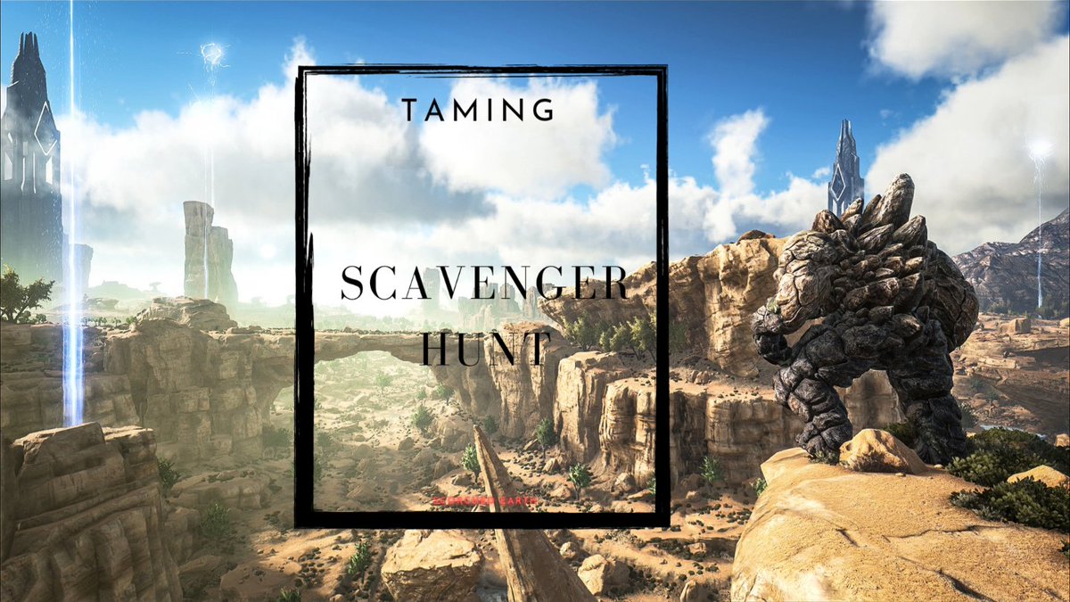 _CVArk's tweet photo. Taming scavenger hunt tomorrow on Scorched Earth! 🔥

Join our discord and come play Ark: Survival Evolved with us! Link in bio or DM for an invite!

#cvark #survivetheark #arkcommunity #pve #gaming #games #gamer #arksurvivalevolved #xbox #windows10 #ark #discord #dino #nitrado https://t.co/8FUX79Dcvy