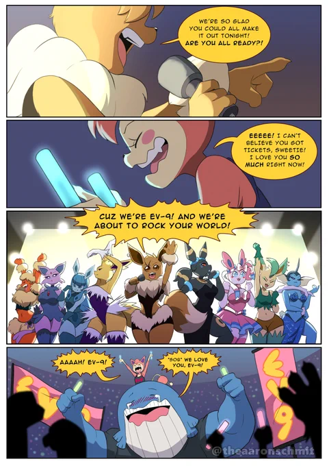 Skitty and Wailord go to a concert. #TinderSkitty 