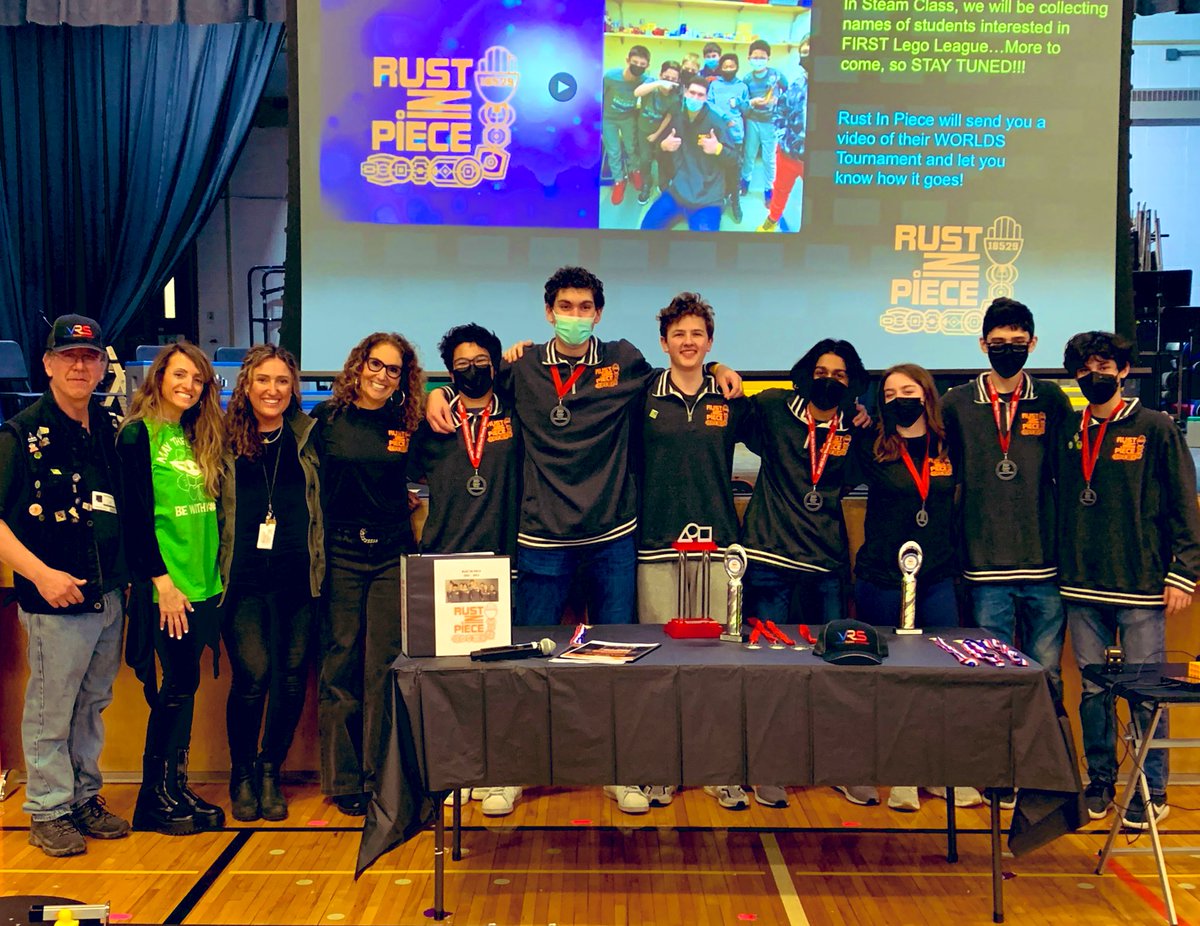 That’s a wrap for our first ever 5th grade virtual robotics unit! 🤖 The support &amp; guidance from so many made is possible — most of all — from our HS mentors on team <a href="/FTC18529_RIP/">Rust In Piece Robotics FTC #18529</a>!! What an incredible group who helped create this awesome opportunity. #MoreThanRobots #engage109