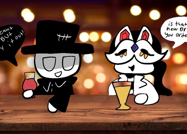 Sal33ya's tweet photo. They are at da bar
. 
. 
. 
. 
. 
#art #characterdesign #drawing #robber https://t.co/IGmpPXkRAc