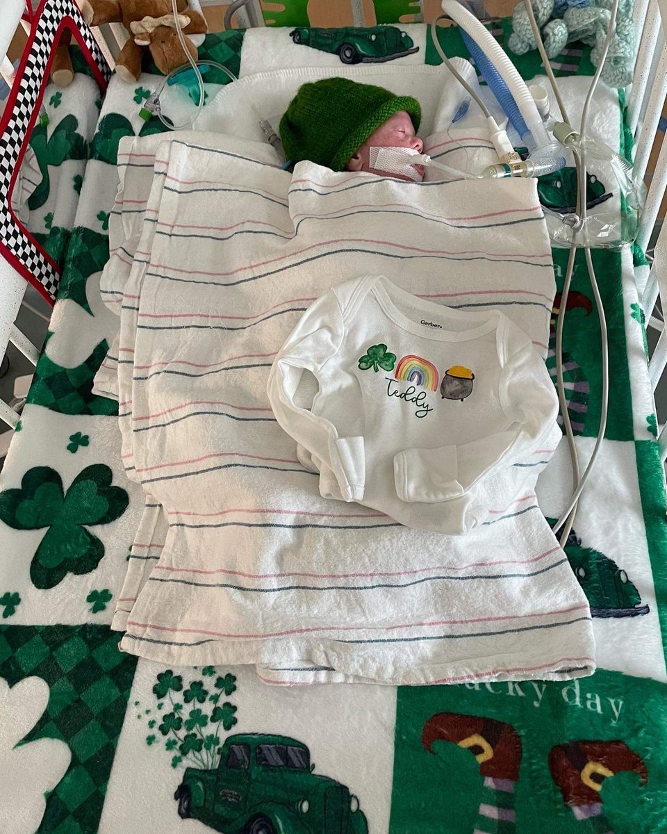 To all my dear Twitter friends, I’m begging for your prayers and rosaries for Teddy C, who came into this world 4 months early. He was doing okay, but struggling right now, can you pray him through this…