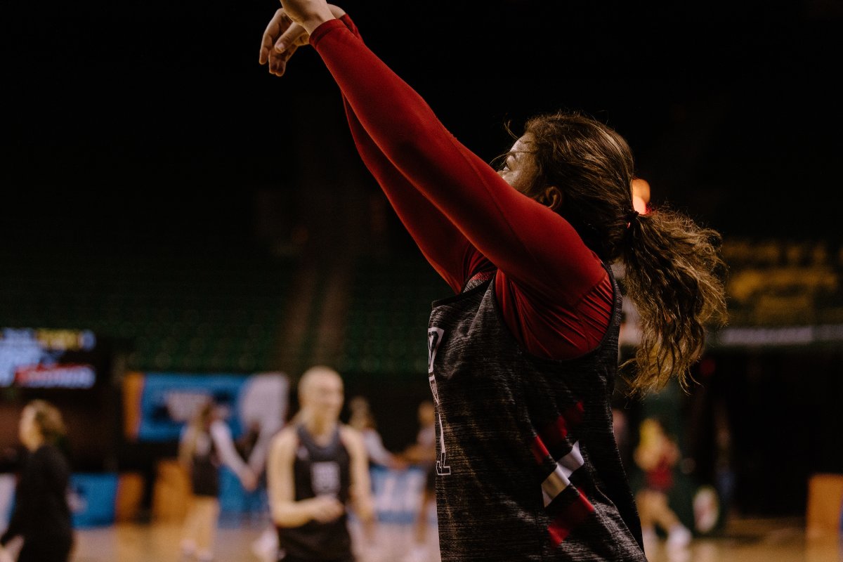 SDCoyotes's tweet photo. The Yotes are ready. 💪💪

#MarchMadness x #GoYotes  🐾 https://t.co/i54UAKo2ME