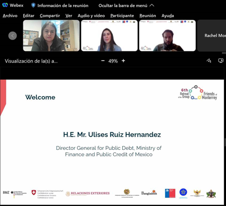 PNUD_Mexico's tweet photo. En la sesión, presentó los hallazgos derivados del acompañamiento al Reporte de impacto elaborado por @Hacienda_Mexico y explicó cómo se logró documentar el potencial de transformación del #BonoODS. https://t.co/FyFFqnvfRX