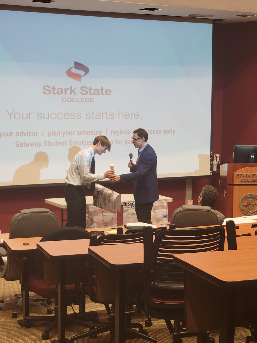 stem_ec's tweet photo. And the winner!  2022 Stark Tank.  GRAYDEN CLARK https://t.co/K2YWm5sqxI
