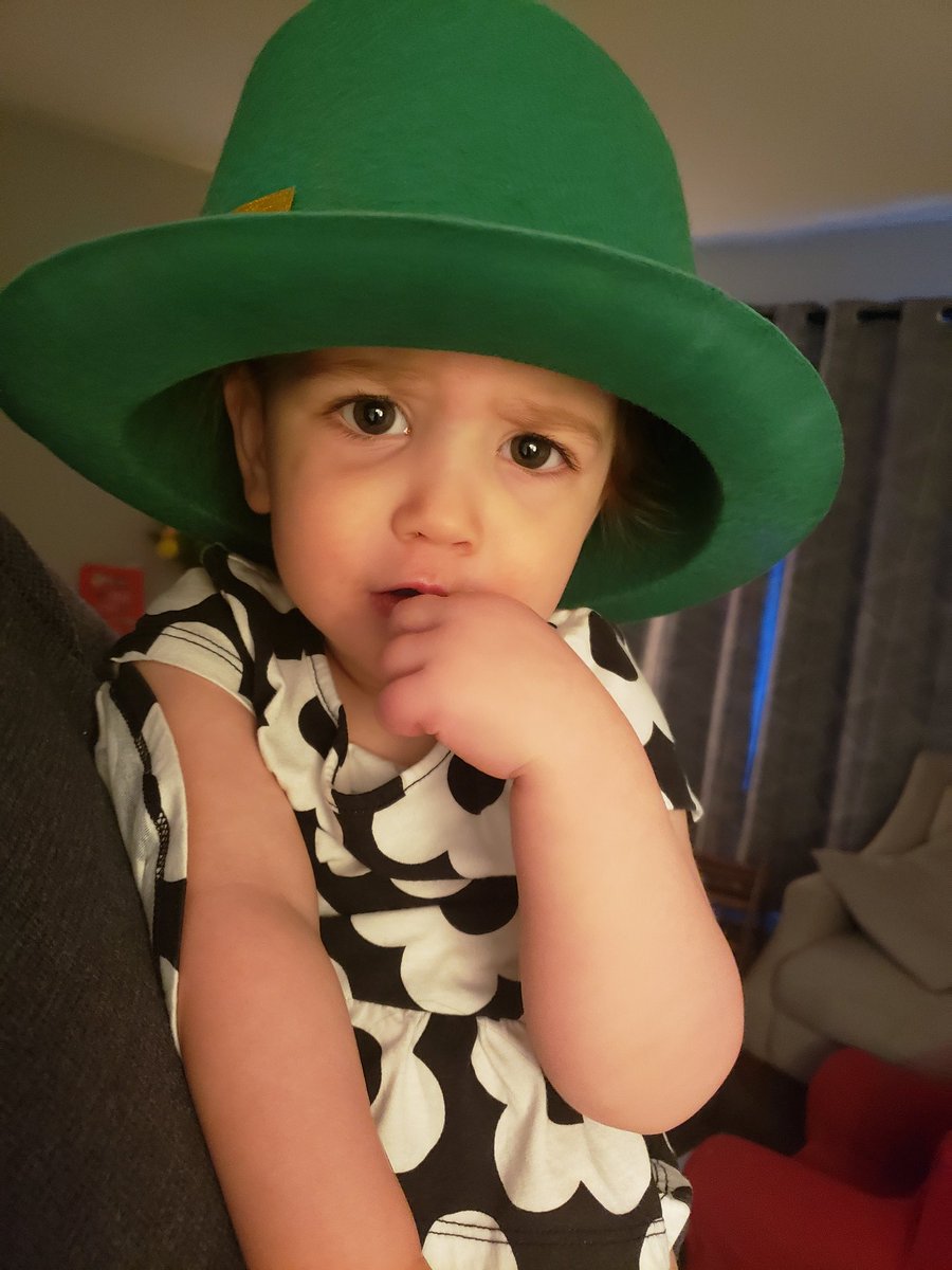 Pddy's tweet photo. 1of2:  Happy Saint Patrick's Day from my serious leprechaun! 🍀🍀 My amazing colleagues and team members today surprised and reminded me of my work anniversary. Thank you to Sharell Harmon Chad Matlick &amp; Abigail Miller for a thoughtful and memorable 11 year celebration today. ... https://t.co/1FWsgSzVIh