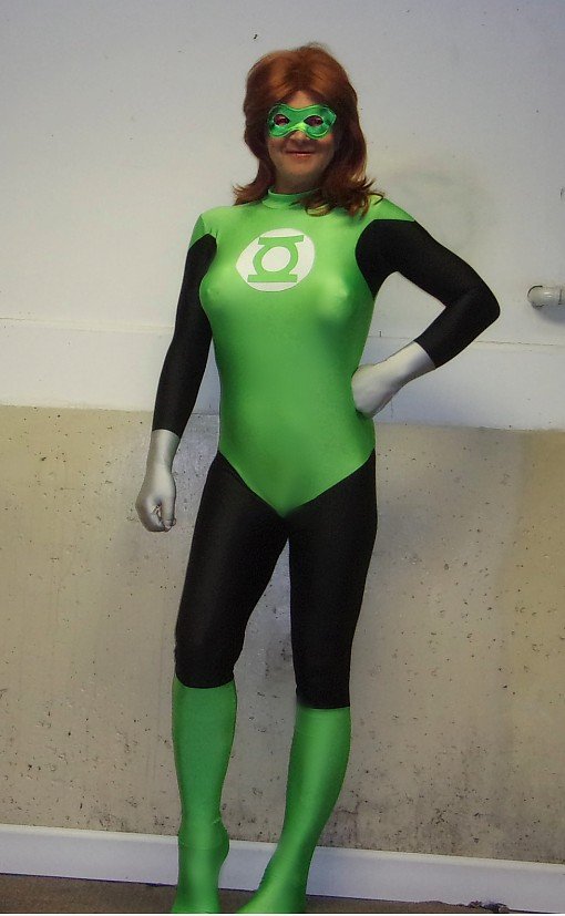 SpandXhero's tweet photo. Lantern Girl #spandex https://t.co/KDoDOLk0P1