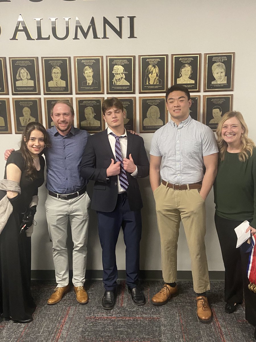 conantathletics's tweet photo. Conant All-State wrestlers Manny  Anderson, Ethan Stiles, Henry Chang, Coach Guilde and Principal Nowak.   Congrats on a great season! https://t.co/srxjgPsg9p