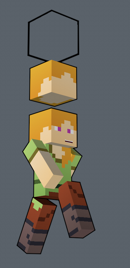 PaperHat_23's tweet photo. #Minecraft #Riggin #Private #cartoon #Alex_Minecraft https://t.co/yFkYpCwJwq