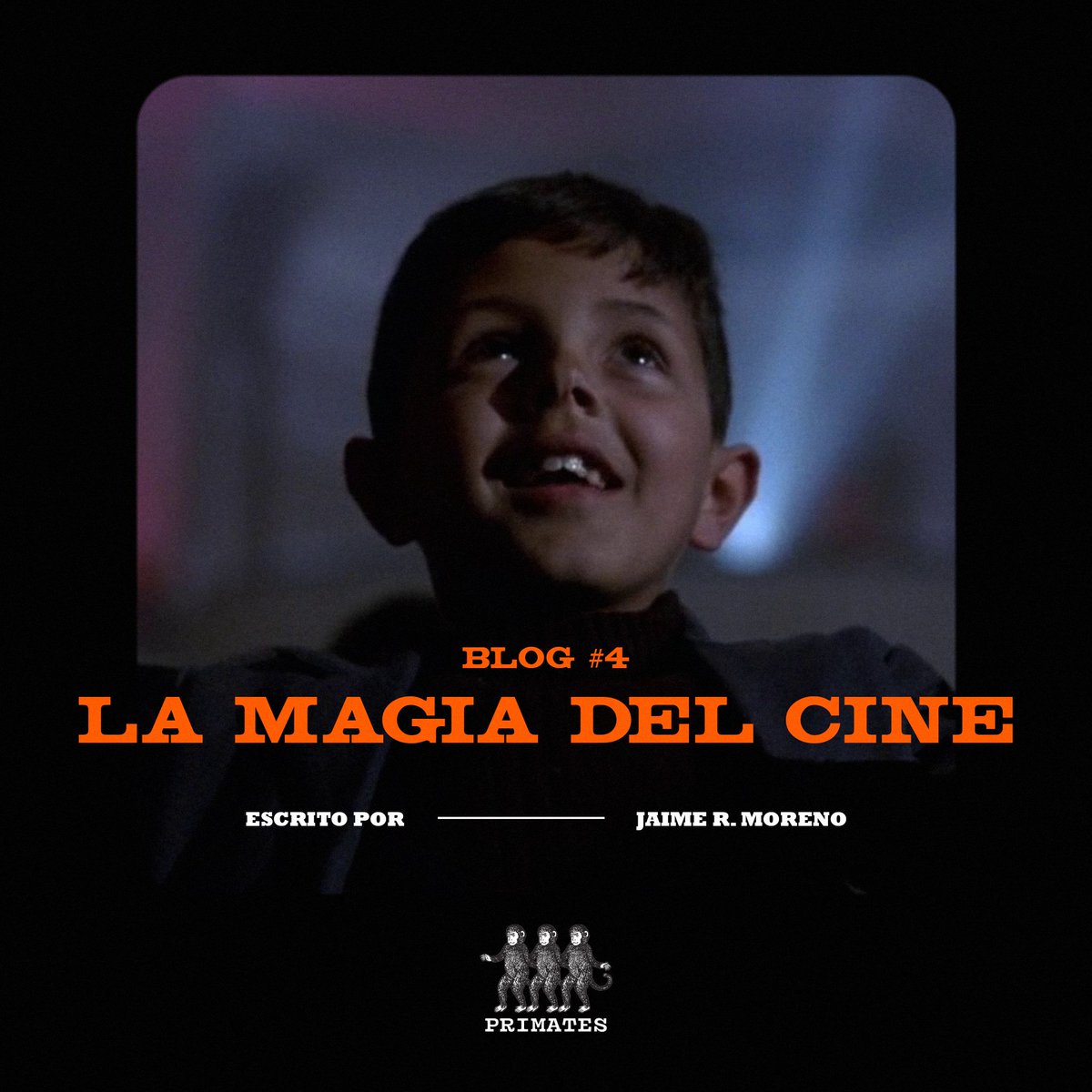 El blog #4 es algo especial. Una carta de amor para el cine de parte de Jaime R. Moreno. 🎥🖤

primates.mx/la-magia-del-c…