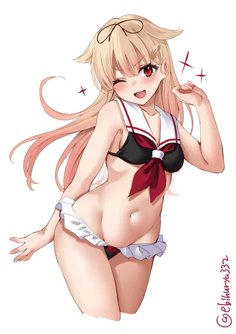 #艦これ版深夜の真剣お絵描き60分一本勝負
#艦これ版真剣お絵描き60分一本勝負_20220317 