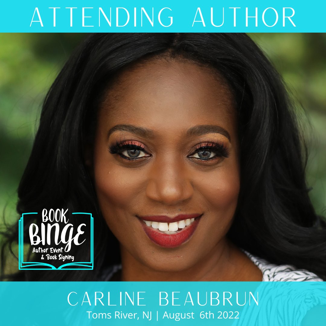 BookBingeEvent's tweet photo. Join Attending Author CARLINE BEAUBRUN at the Jersey Shore August 6th!

https://t.co/YDzYwgHay8 https://t.co/Yc0KkCPk4w