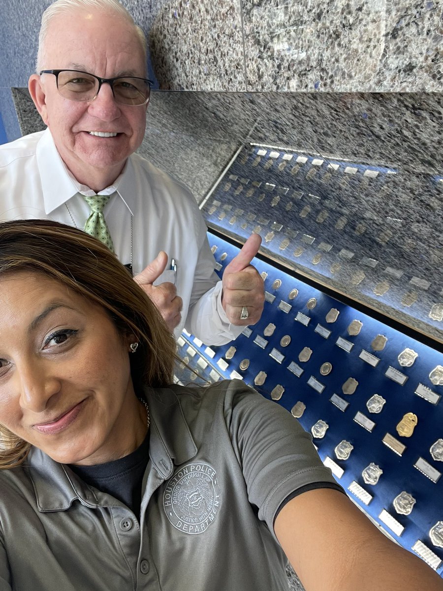 jg_abad's tweet photo. We are redoing the LODD badge display at #TheHPDmuseum. A beautiful memorial to the fallen and their stories.  Soon we will have those stories to share online @HPOUTX @houstonpolice #121 #KILD #houstoncops https://t.co/bfzplhR7xp