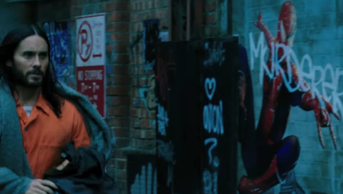 Loveisadagger2's tweet photo. @MyTimeToShineH Nope maybe but at least we got this cool Easter egg just wondering now which Spiderman is it🤔 https://t.co/PainD2cbjO