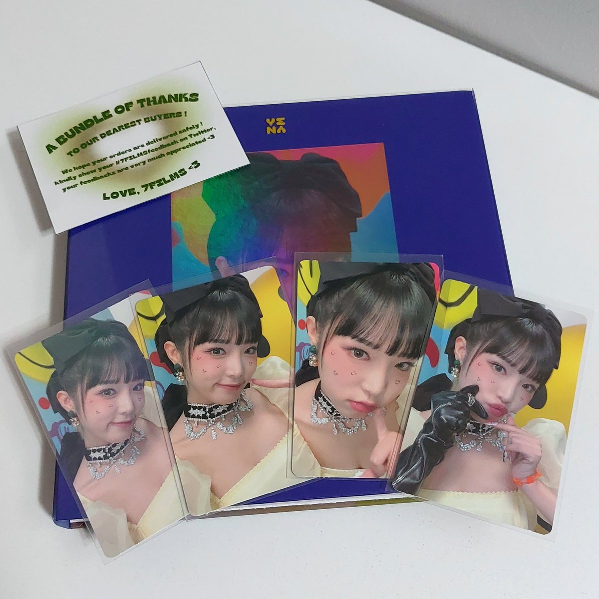 zaraiacart's tweet photo. โ ๐ ๊ฐ mail ๊ฑ | #riellebuys !
my yena smiley album finally arrived! thank you so much @7FILMSSHOP <33 super cute ng pulls ko ๐#7FILMSfeedback https://t.co/UmcKpV4ixk