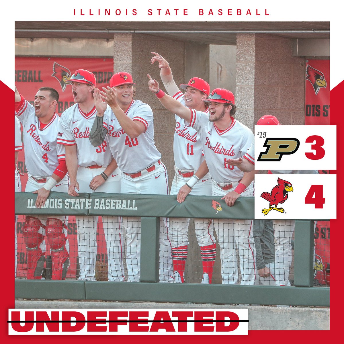 Illinois State Baseball tweet media