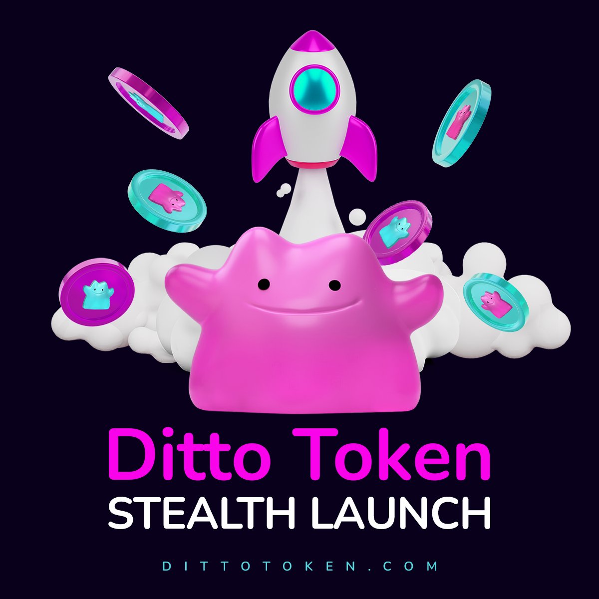 CryptosHeaven1's tweet photo. $DITTO Token doing a stealth launch any minute now‼️ New Advanced (Dynamic) Tokenomics🚀
They are giving away 500,000 tokens too winners who retweet their giveaway post. 🎉💰
https://t.co/o1sdJnniG2 @tokenditto
#bsc $bnb #bscgem #moonshottoken https://t.co/TRyLcjfjlO