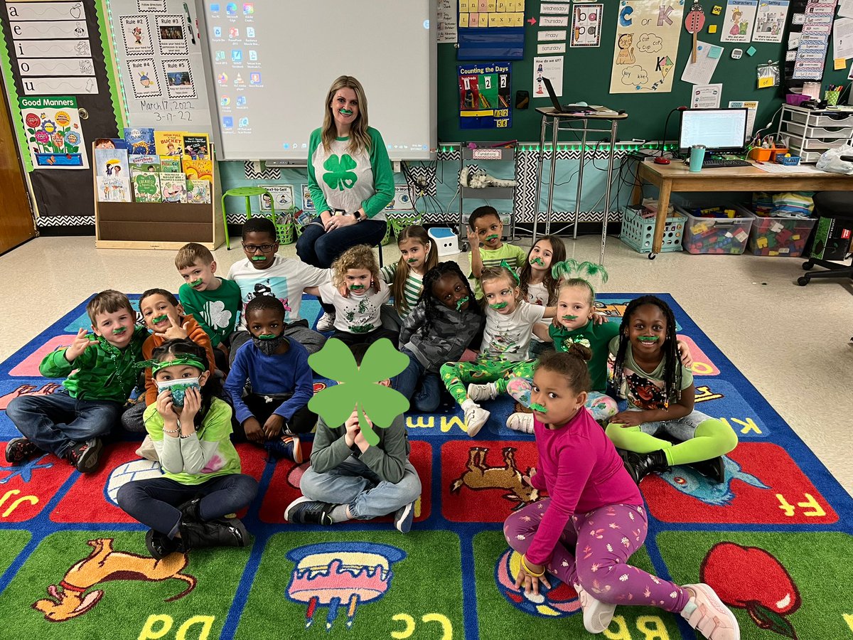 I “mustache” you a question….how lucky am I to have such amazing kids in my class?! ☘️💚 @HTSD_Robinson @WeAreHTSD