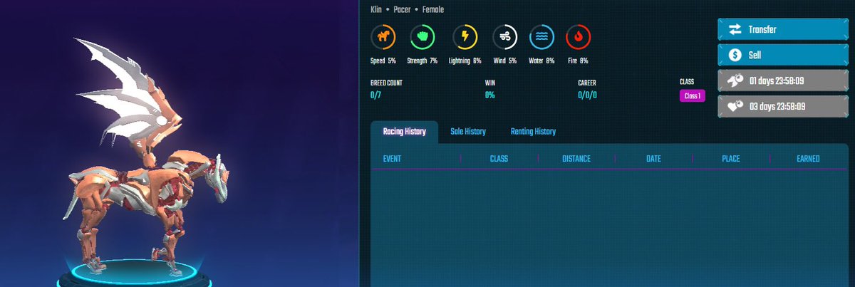 aryatsuki's tweet photo. We will not stop breeding! 

39 stats KLIN baby! 😍
#pegaxy #pegaxycommunity https://t.co/11eGs8oAN3