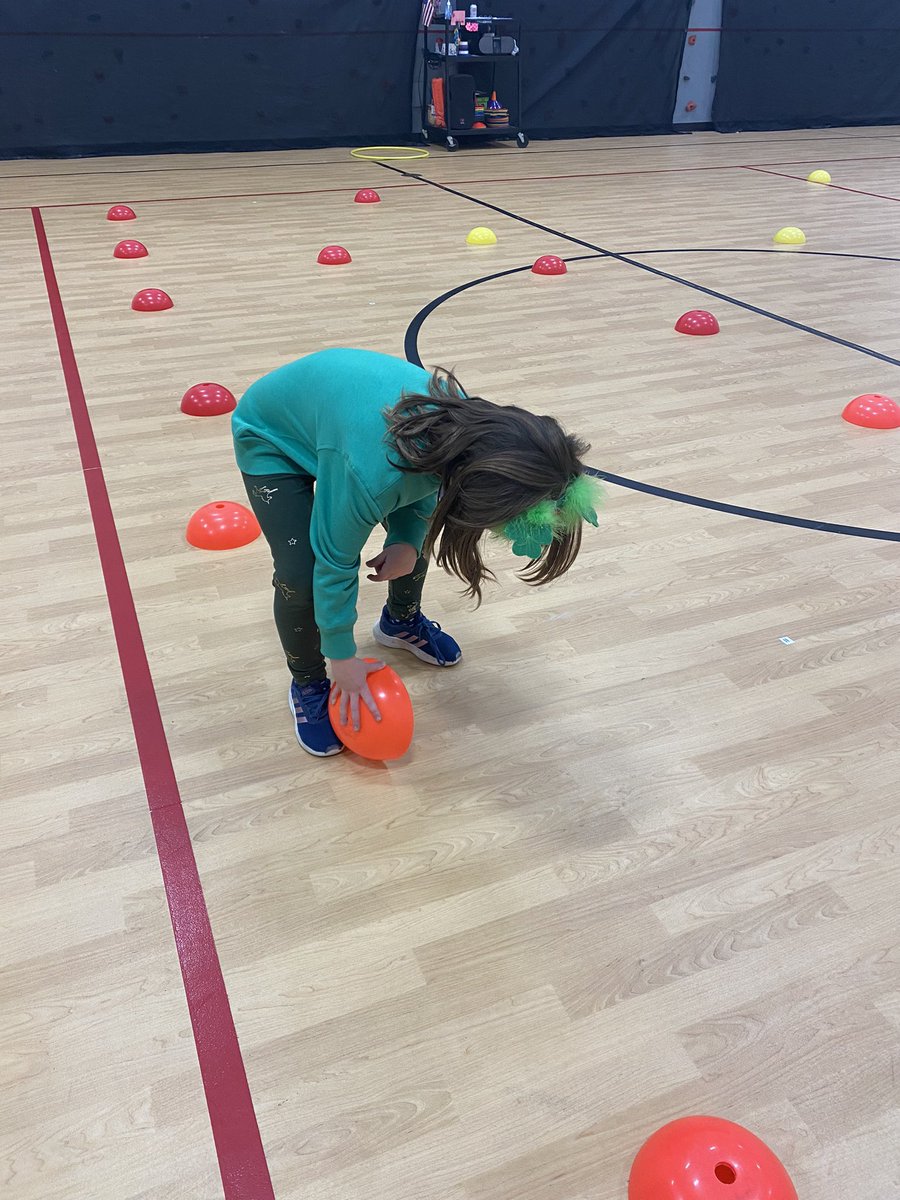 Crestview_PE's tweet photo. You can’t celebrate St Patrick’s Day in elementary school with a Leprechaun Treasure Hunt!! Thanks @ChildressJenna  for participating today! Our kinders worked hard showing off their math skills during class today! @Crestview_HCPS @HCPS_HPE #crosscurriculum #PEpower https://t.co/LBab4SIjlP