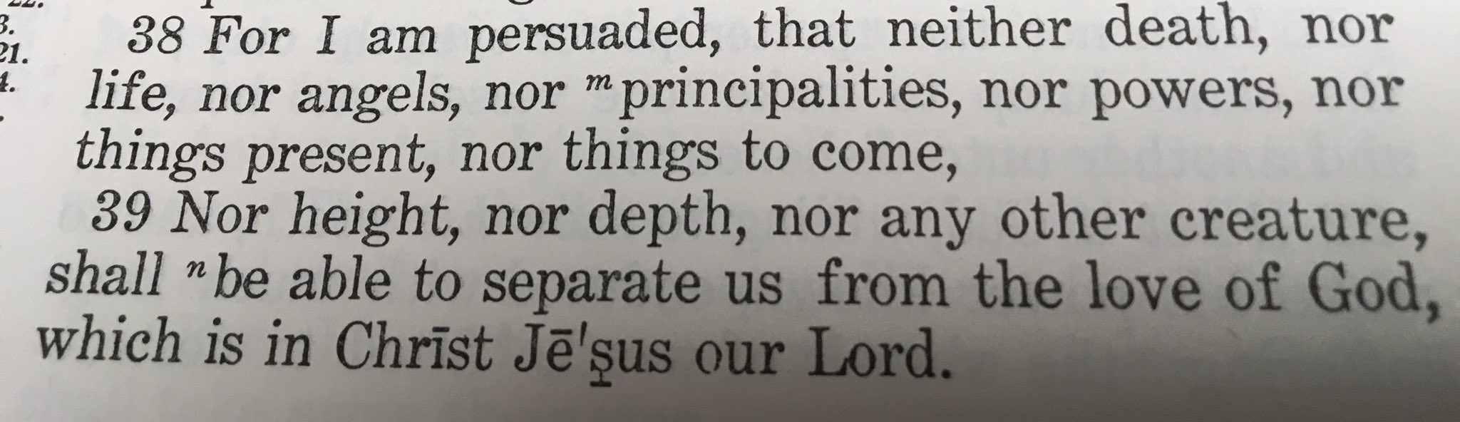 Joanie on twitter romans 8 38 39 kjv https t co fomnt4ejsz