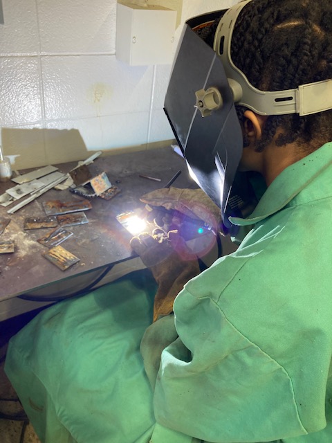 Just a little welding today! #careerreadiness #ACP <a href="/tosaschools/">Wauwatosa Schools</a>