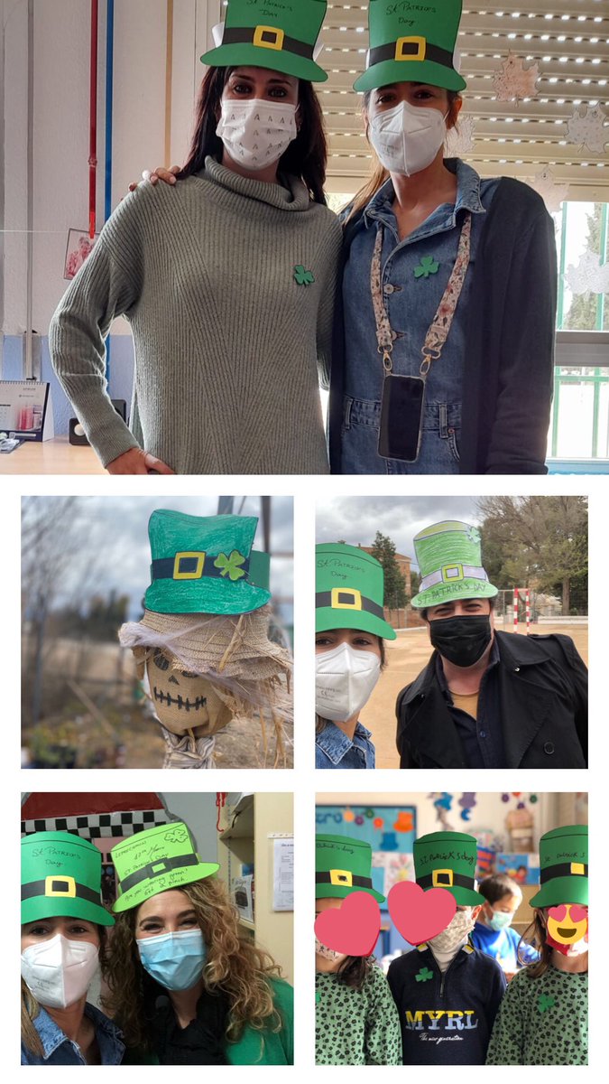 MissVirginiaT's tweet photo. 🇮🇪 #HappySaintPattricksDay 🍀 Are you wearing green?? Noo? Get a pinch!! 🍀 De verde para contagiar la buena suerte de #StPatricksDay hasta en el #ecohuerto 🥬🥦🫑 🇮🇪 #ceip #parquenatural #sierracazorla https://t.co/Yexk79zrga