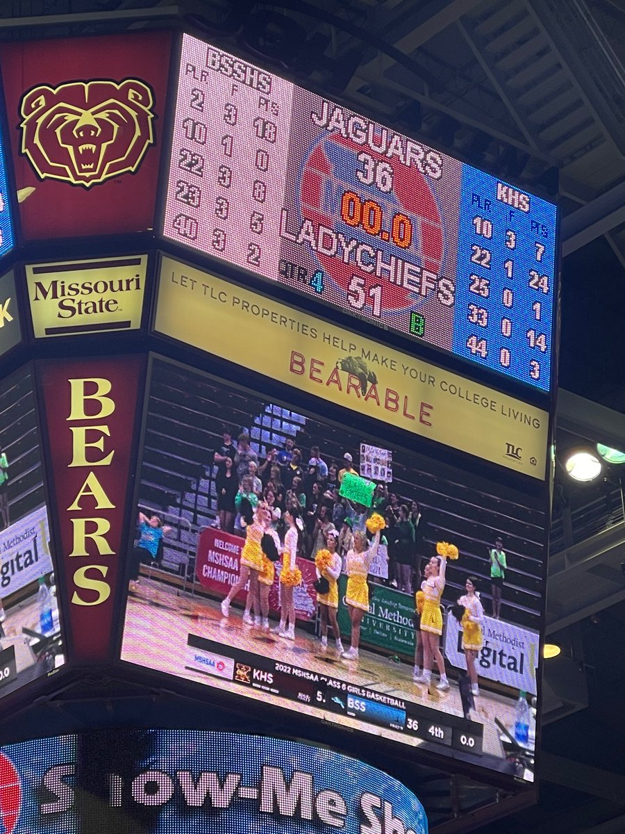 DrPowersKHS's tweet photo. Winner! 51-36 🏀 @KHSGirlsBball on to the Championship game tomorrow at 2 pm at JQH. #GoChiefs https://t.co/8PRZSQwvco