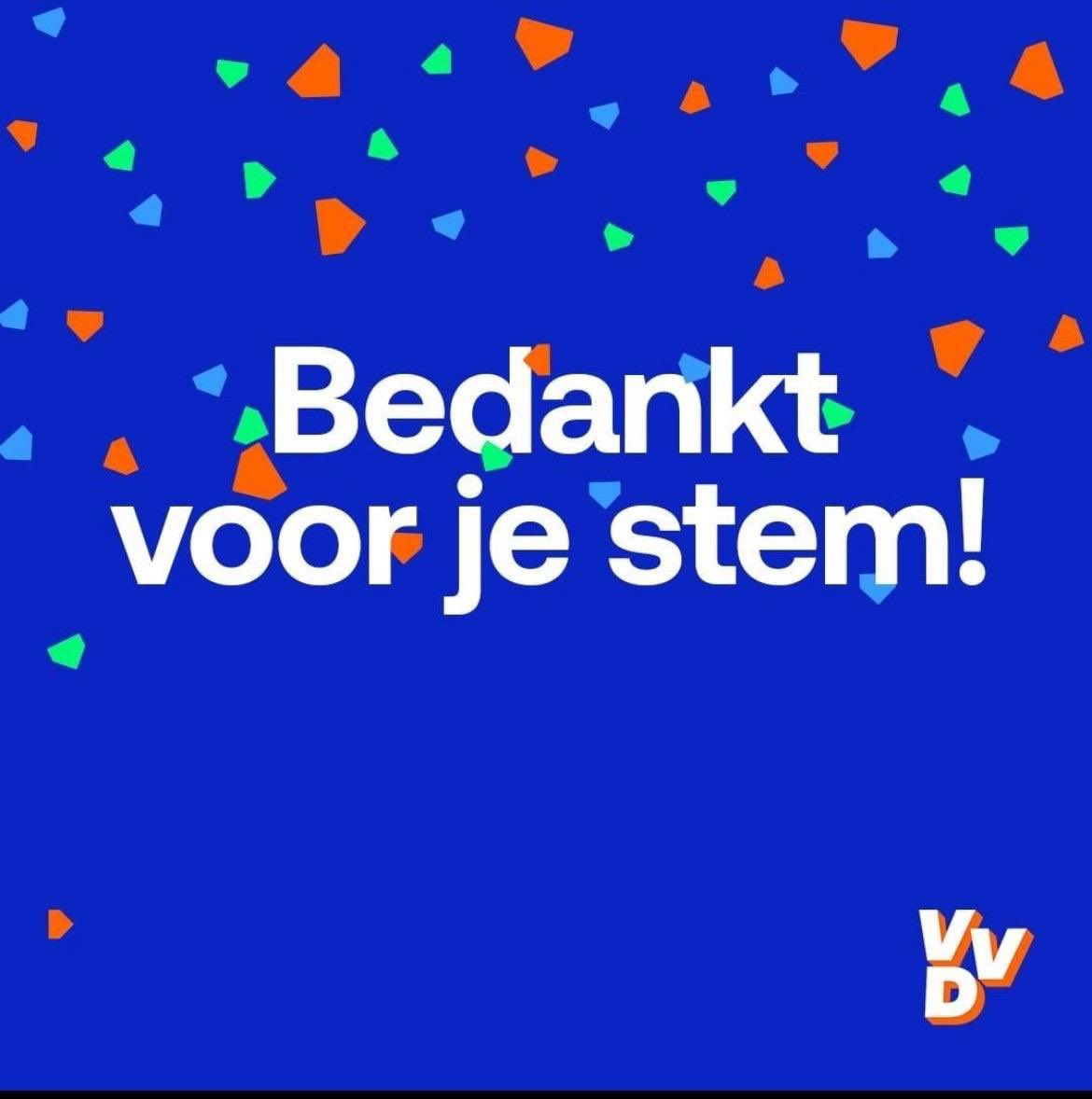 Wij zijn blij dat we weer de grootste partij zijn van Wassenaar! #bedanktvoorjestem #nuaandeslag