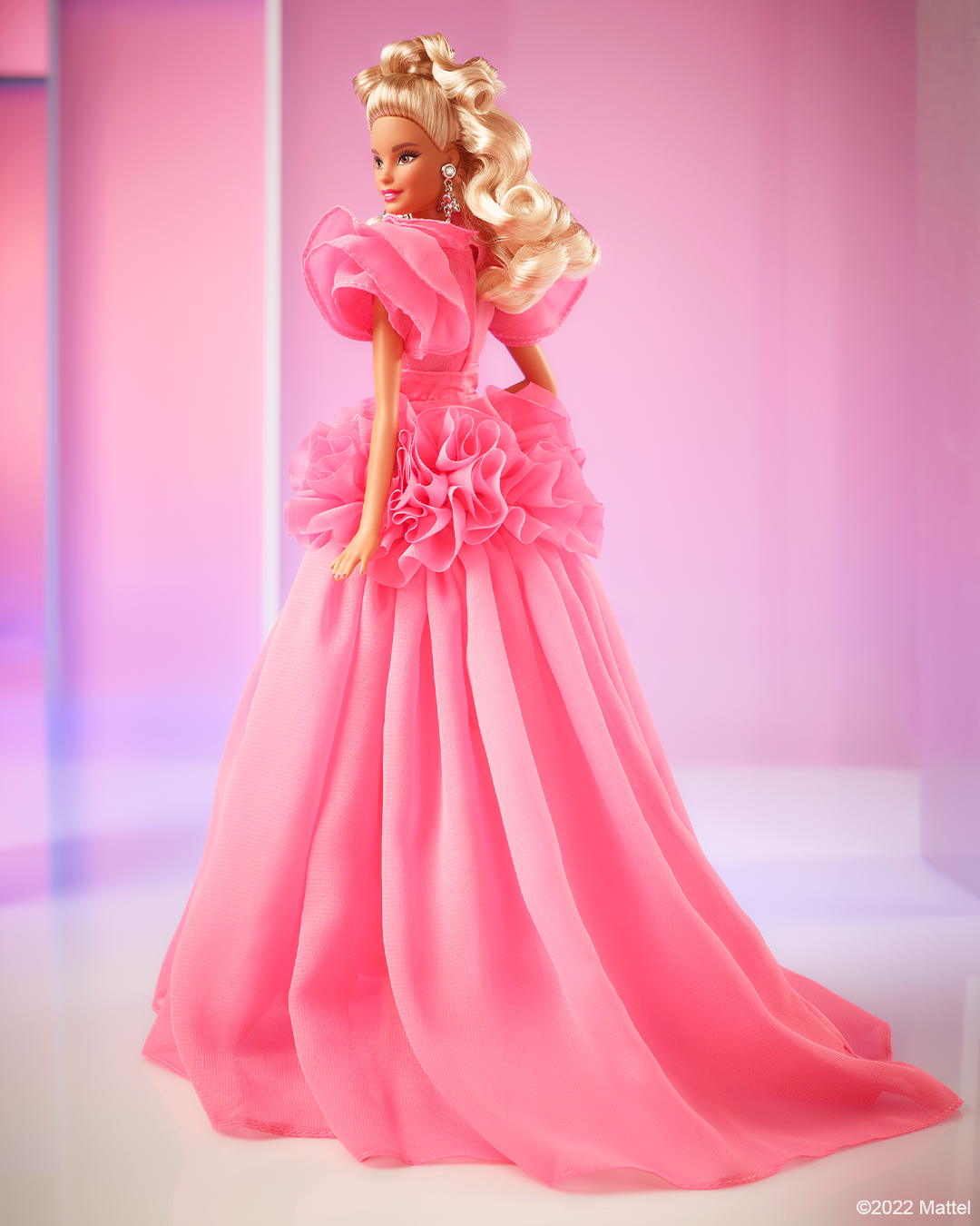 Barbie Signature Pink Collection Doll, Silkstone Barbie Doll in