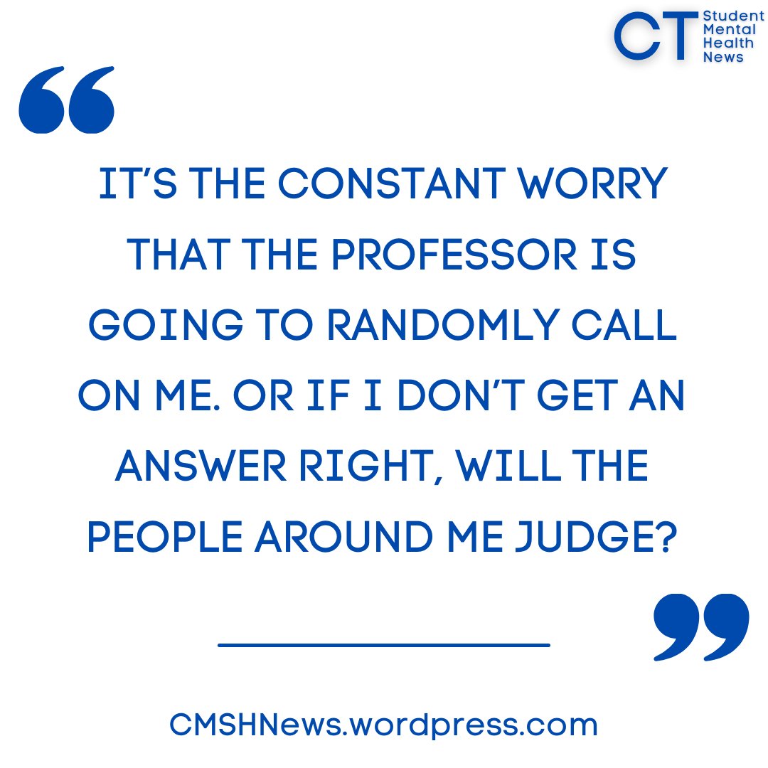 CSMHNews's tweet image. ICYMI: Our article about students with anxiety in the classroom is live. Read here: csmhnews.wordpress.com/2022/03/13/stu…

#ctnews #csmhnews #mentalhealth #anxiety #ccsu #connecticut #trending #journalism #news #student #college #anxietyawareness

@ccsuWellnessEd @CCSUJournalism