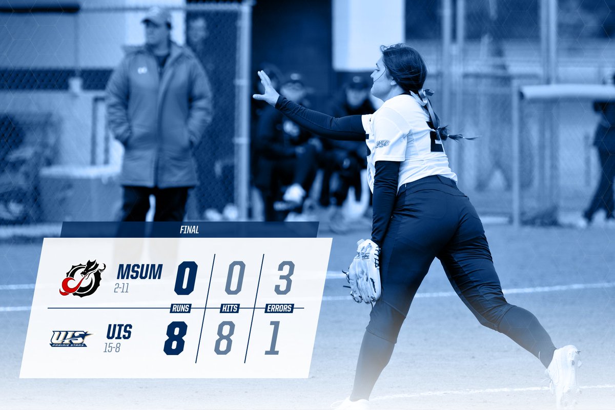 UISAthletics's tweet photo. @UIS_Softball NO-HITTER! Payton Long and Addyson McClure combine for a no-hitter in game one against Minnesota State Moorhead. The win was No. 200 for head coach Shannon Guthrie. https://t.co/55ff7ZFNQq