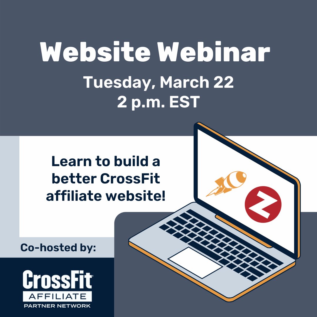 Is your website getting you results?

A CrossFit gym website is only as good as its ability to help you reach new people.

Join us for a website webinar Tuesday, March 22, at 2 p.m. EST.

See you there!
hubs.li/Q016cXjq0