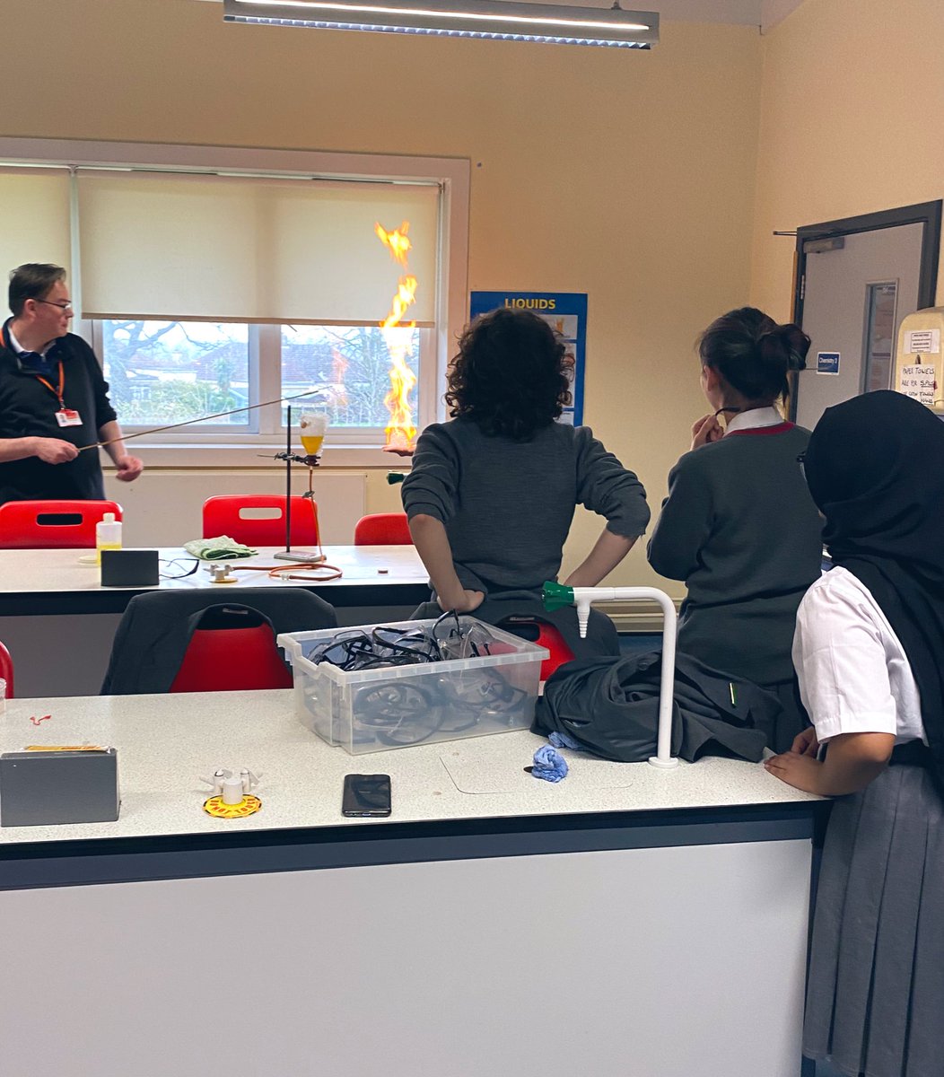 I can’t wait for the Year 7s turn to try this tomorrow! #methanebubbles #BritishScienceWeek2022