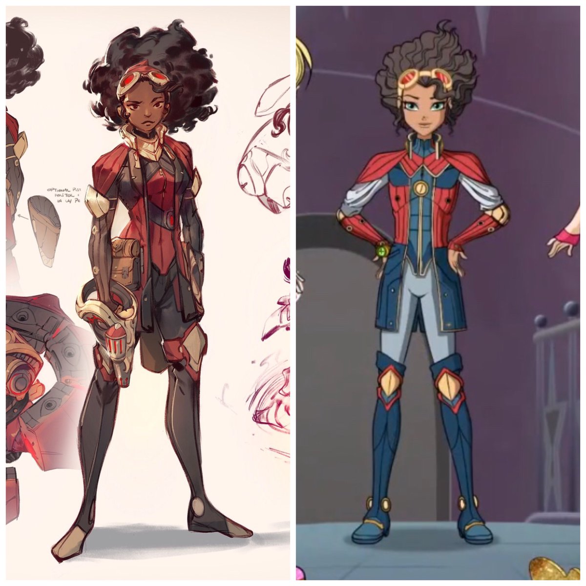 idk if I've tweeted about this before, but my Petra design winding up somehow in Winx Club is wild