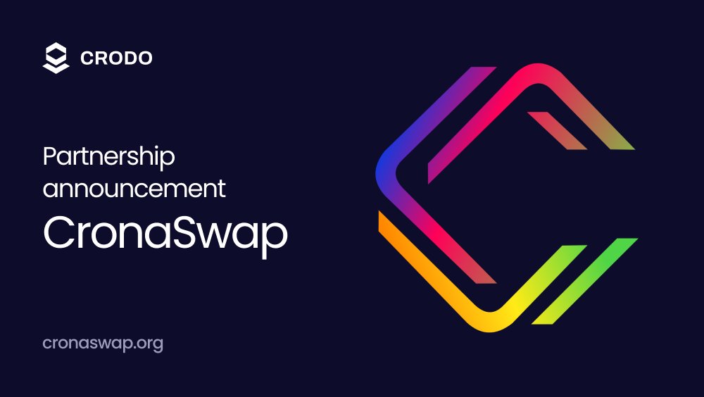 Crodo_io's tweet photo. We have successfully partnered with @cronaswap 🔥

Looking forward to have a great partnership 🤟

#CRODO #IDO #Cronos https://t.co/BWkBKdvmRh