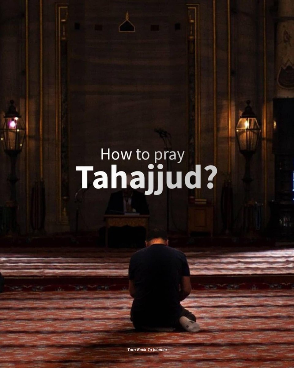 Eqraaam's tweet photo. How to Pray Tahajjud !

1/4 https://t.co/PNHtBCuDkU