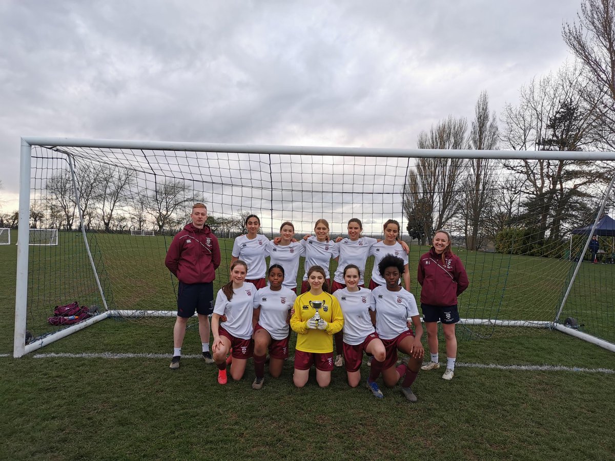 BromsFootball's tweet photo. #BromsFootball what a season for Girl’s football at Bromsgrove. A superb set 11-a-side results, NOW, even better - winning the Repton Invitation U18 7-a-side Tournament: played 4, won 4, goals for 14, goals against 1. We are so proud of you all. 👊👊⚽️👍👍 https://t.co/rI55ZwA1ua