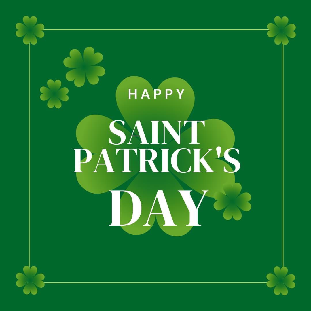 CFS_MplsMN's tweet image. Happy #StPatricksDay from all of us at CFS! We hope you have a day filled with luck. ☘️
