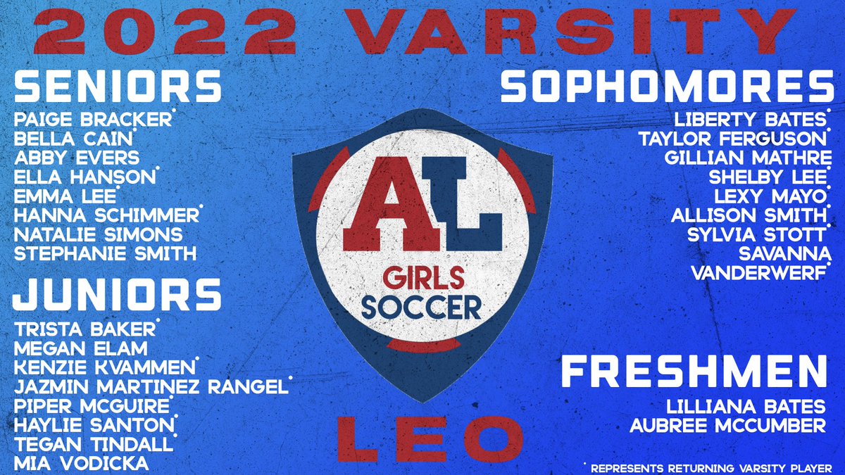 Congrats to these players who will represent the Lynx at the Varsity level this season!

#WPTSRC #LEO