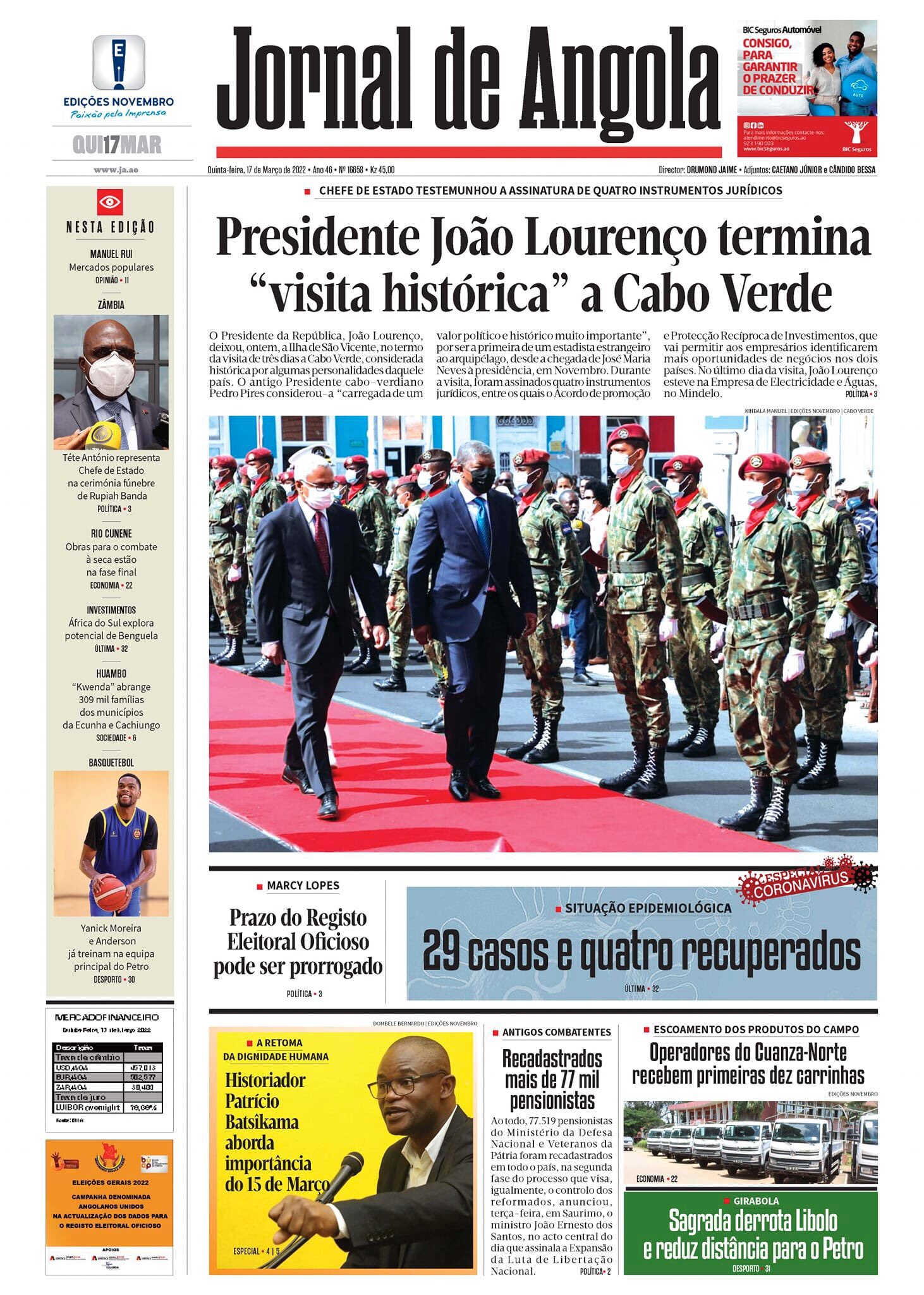 Jornal de Angola - Notícias - Petro de Luanda entra em acção hoje