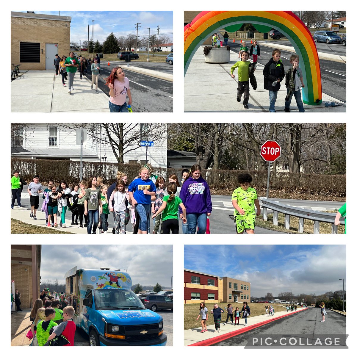 Thanks to our PTO, staff and parents for making today’s Shamrock Shuffle a huge success! The weather worked out…there were no clouds, only smiles! #NewvillesCARES  #BSSDProud