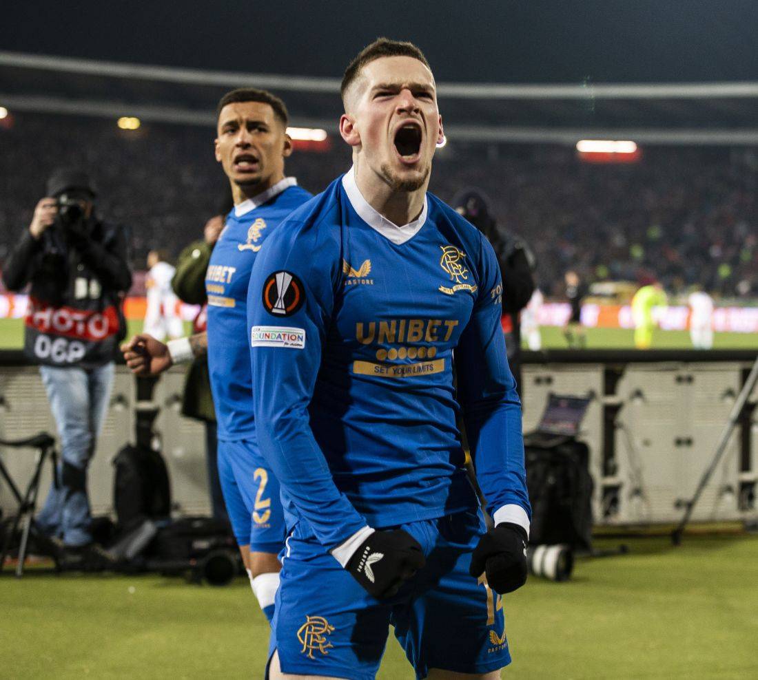 bluesbrothers86's tweet photo. Rangers become the first Scottish club through to the quarter finals of any European tournament since Rangers in 2008! 🇬🇧🏴󠁧󠁢󠁳󠁣󠁴󠁿⚽ https://t.co/8aPESHZdC1