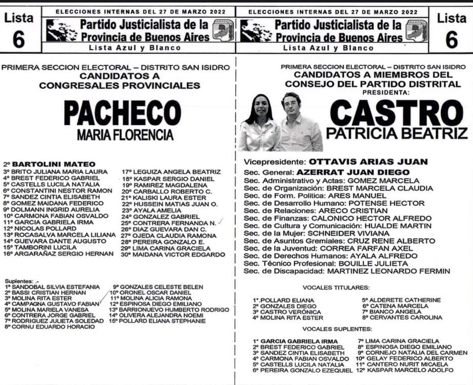 pjsanisidrook's tweet photo. #FrenteDeUnidadPeronista de #SanIsidro #LISTA6 
El próximo #27deMarzo sigamos construyendo juntos un @pjsanisidrook abierto, plural, participativo,  joven y militante...(ver en https://t.co/NiU72ZfsxA) https://t.co/XlRZjfdfNs